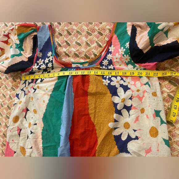 Farm Rio | NWT- Super Fun Daisy Mini Dress | XL - Picture 10 of 13